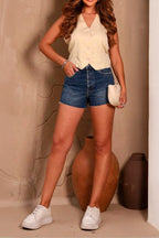 Shorts Feminina REVANCHE ref. SHORTS JEANS - VintedoisK