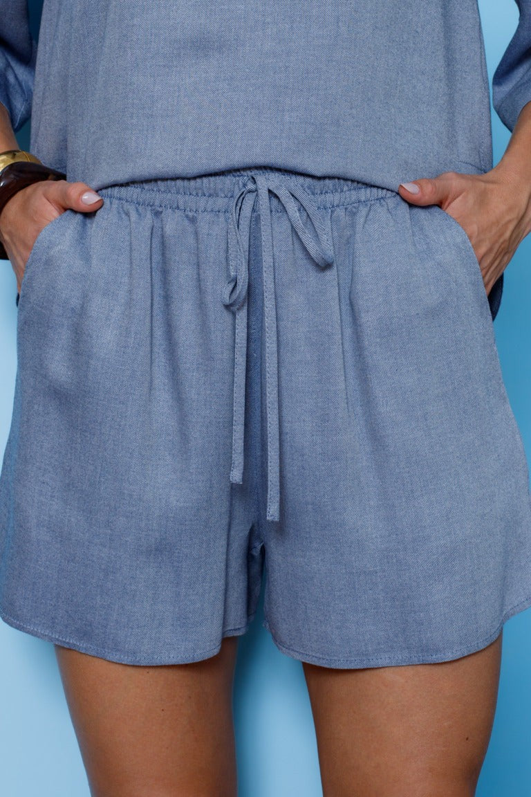 Shorts Feminina SKENN ref. SHORTS VISCO - VintedoisK Imagem principal do produto