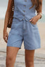 Bermuda jeans basic Sierra 10094001 Alcance feminina, vista frontal