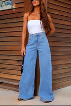 Calça Feminina REVANCHE ref. JEANS PANTALONA - VintedoisK