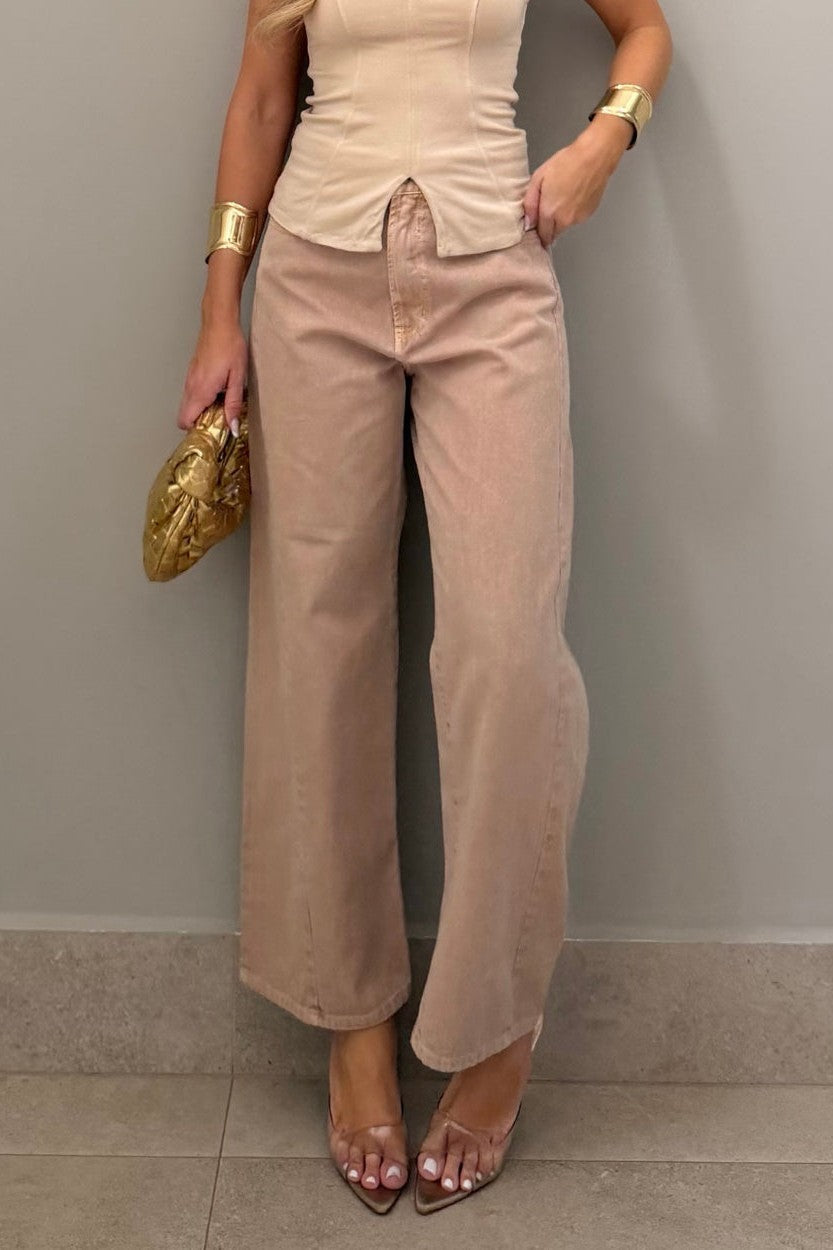 Calça Feminina ALCANCE ref. JEANS BALLOON - VintedoisK