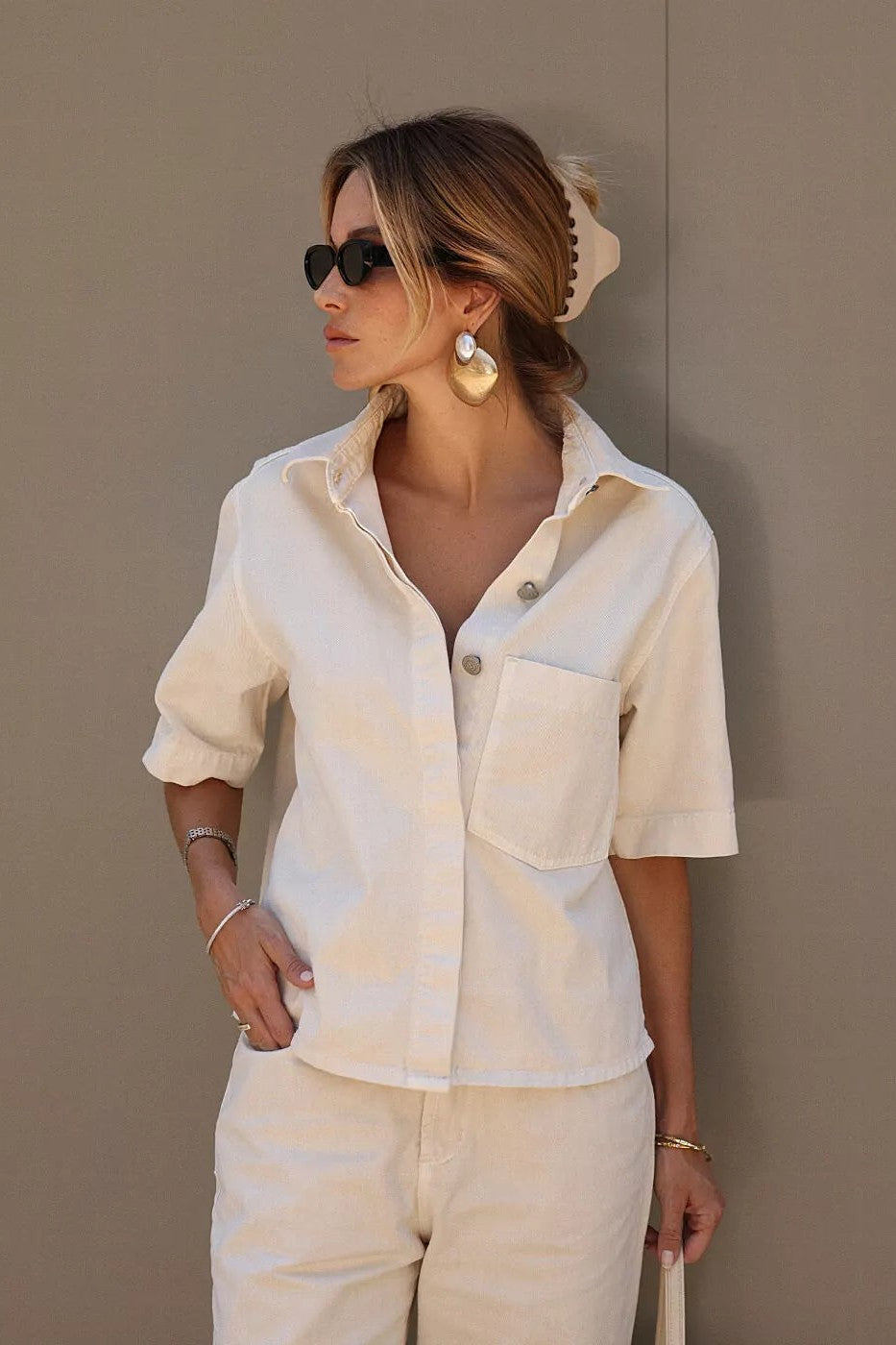 Camisa Feminina ALCANCE ref. CAMISA JEANS - VintedoisK