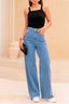 Calça Feminina REVANCHE ref. JEANS WIDE - VintedoisK