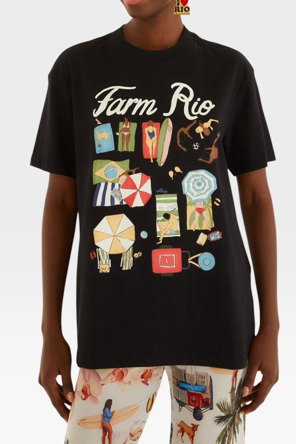 Blusa Feminina FARM RIO ref. BLUSA T - VintedoisK Imagem principal do produto