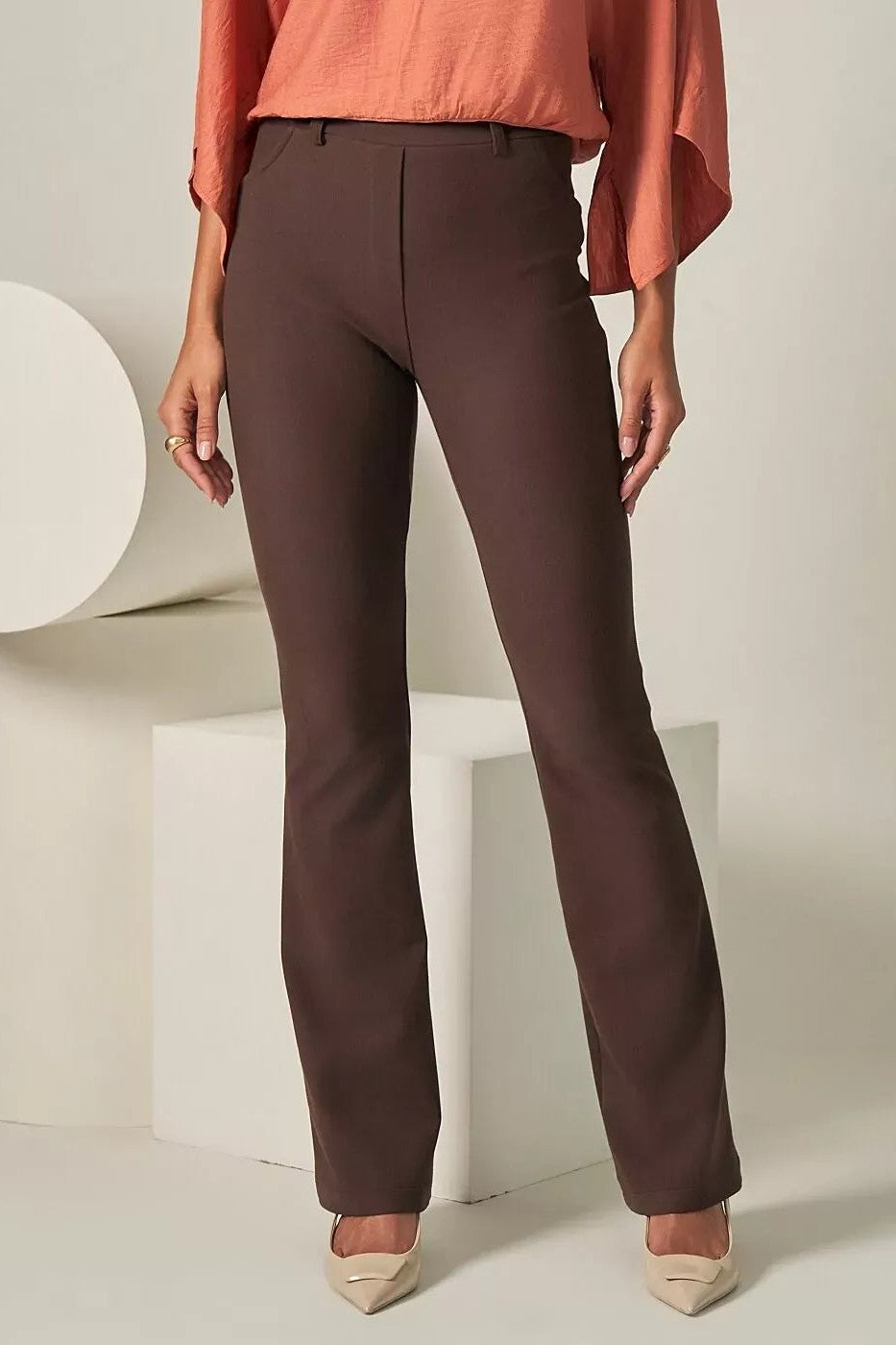 Calça Feminina COQUETA ref. FLARE ALFAIATARIA - VintedoisK