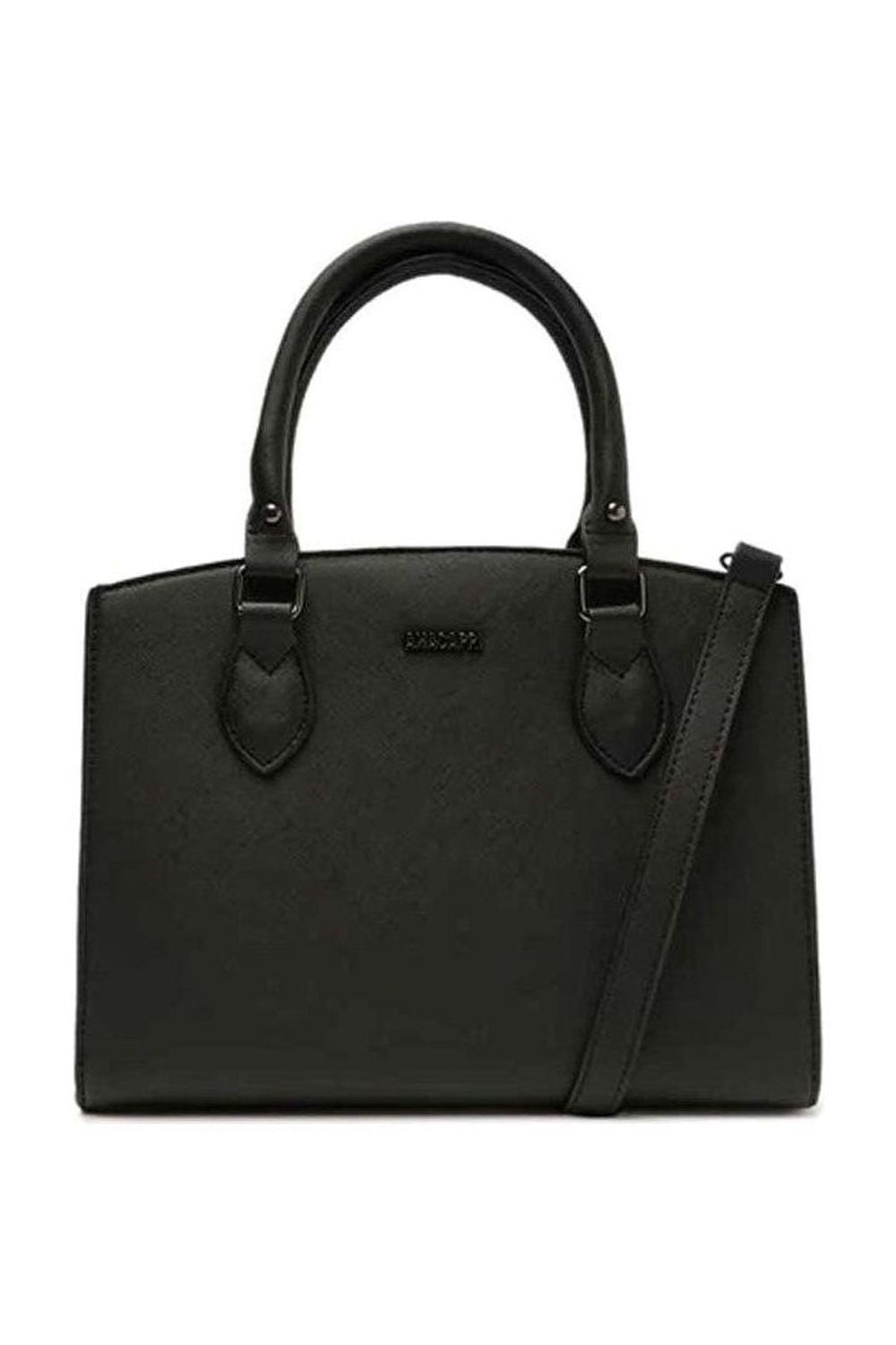 BOLSA TOTE MÉDIA ESSENCIAL COM POUCH PRETA C 50036 0001 0001 ANACAPRI Imagem principal do produto