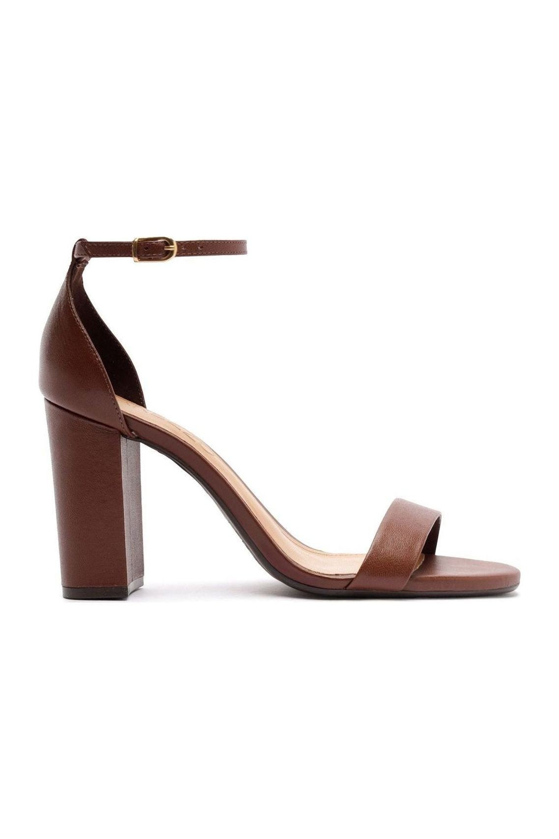 Sandália Feminina Arezzo ref. MARROM COURO - VintedoisK