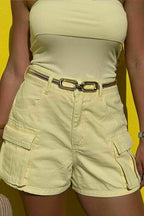 Shorts Feminino Alcance ref. SHORTS JEANS - VintedoisK
