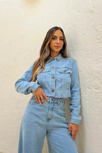 Jaqueta Feminino Alcance ref. JAQUETA JEANS - VintedoisK