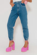 Calça Feminina Alcance ref. JEANS JOGGER - VintedoisK