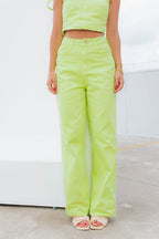 Calça Feminina Alcance ref. JEANS WIDE - VintedoisK