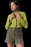 Blazer cropped alfaiataria 363812 Skenn frente feminino