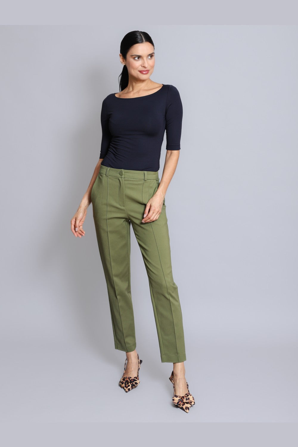 Calça Feminina SKENN ref. ALFAIATARIA SARJA - VintedoisK Imagem principal do produto