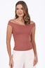 Blusa ombro a ombro Skenn feminina frente