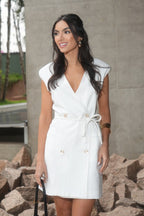Vestido Feminino SKENN ref. VESTIDO ALFAIATARIA - VintedoisK