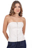 Blusa TQC jeans Skenn azul claro frente feminina