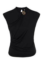 Blusa detalhes begonia Skenn tons rosados, frente feminina