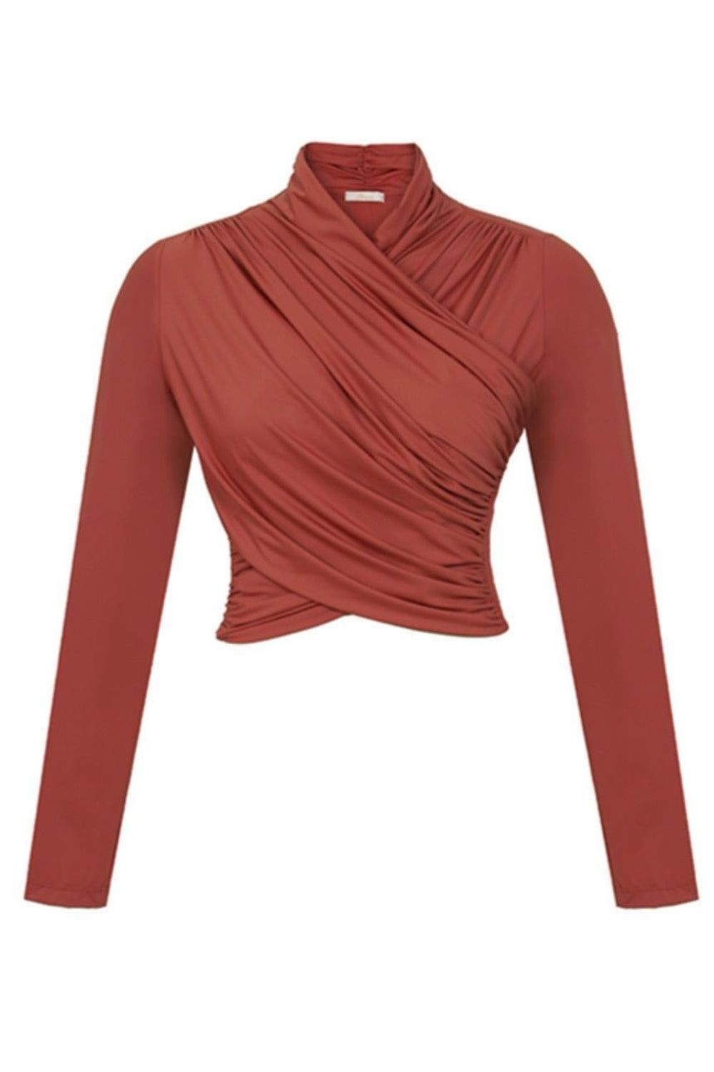 Blusa drapeada 414118 Skenn feminina em view frontal Imagem principal do produto