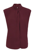 Blusa decote nó Skenn feminina, vista frontal completa