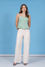 Calça Feminina Skenn ref. ALFAIATARIA FAIXA - VintedoisK