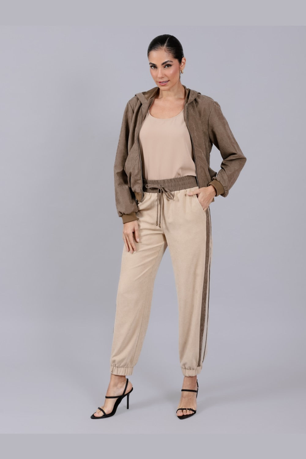 Calça Feminina Skenn ref. SPORT FAIXA - VintedoisK Imagem principal do produto