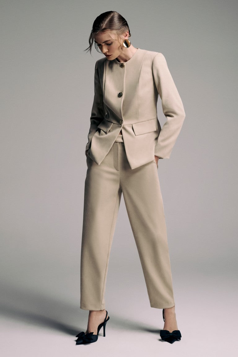 Calça Feminina Skenn ref. ALFAIATARIA SLIM - VintedoisK Imagem principal do produto