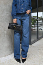 Calça Feminina Alcance ref. JEANS RETA - VintedoisK
