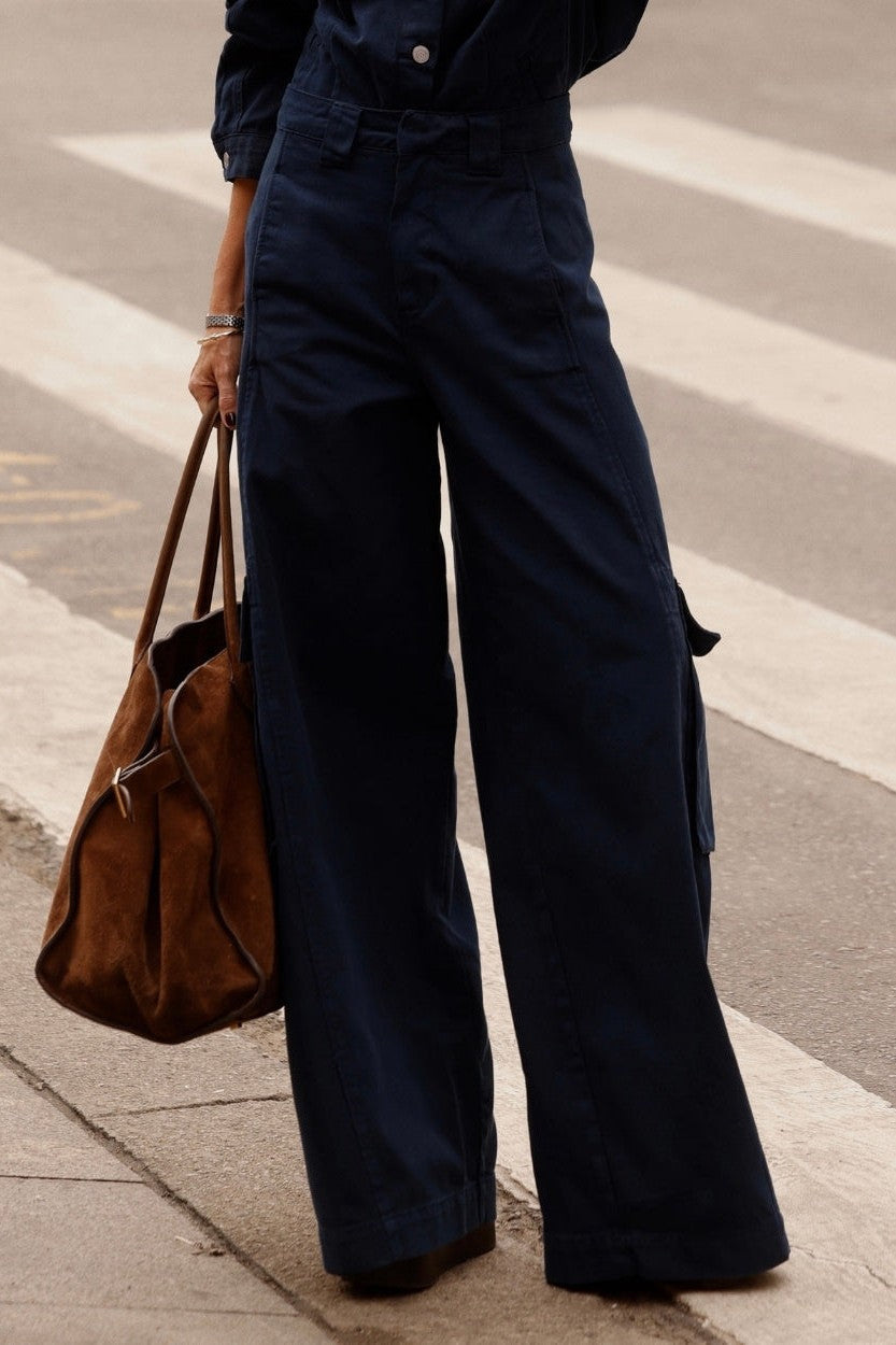 Calça Feminina Alcance ref. CARGO JEANS - VintedoisK Imagem principal do produto