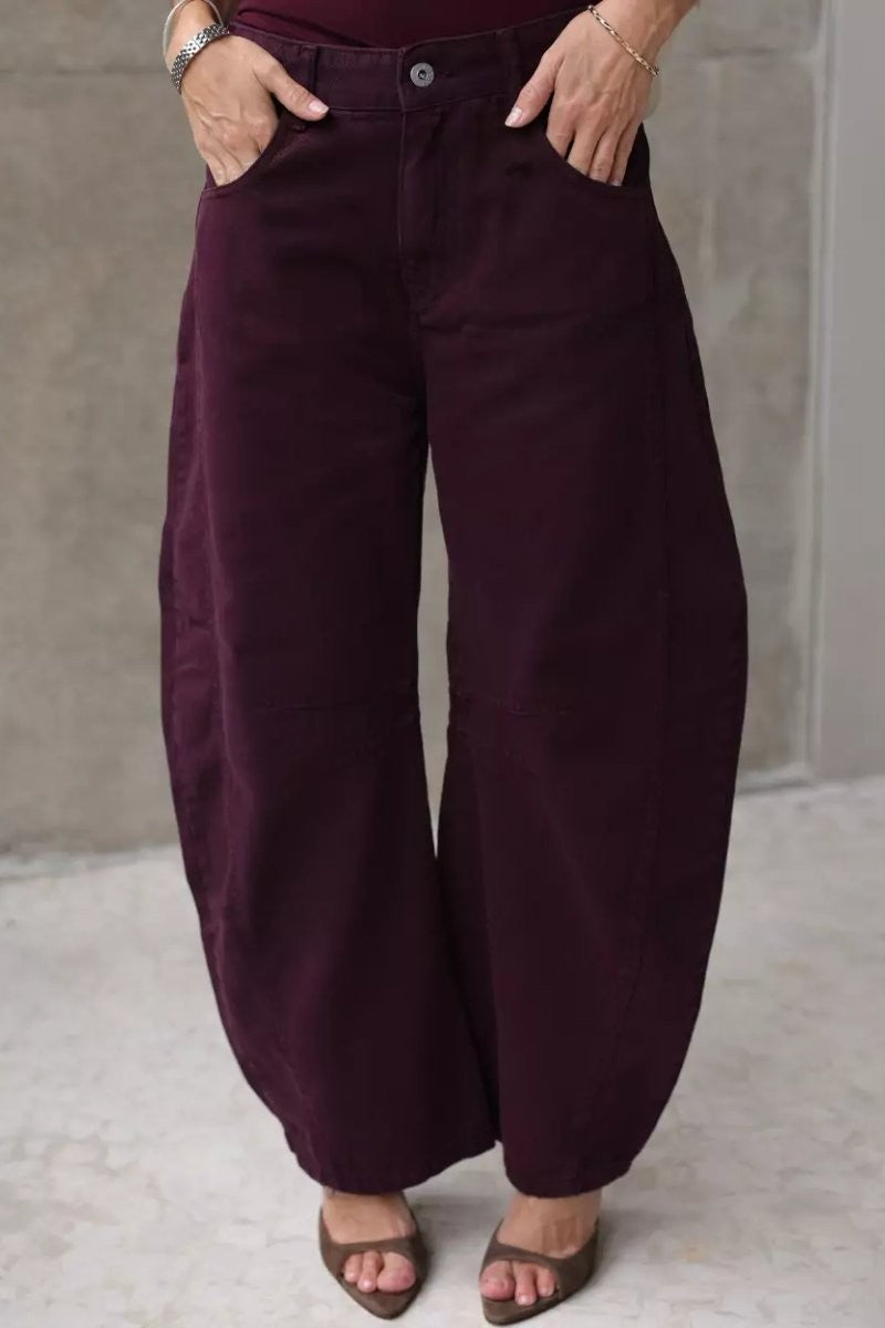 Calça Feminina Alcance ref. JEANS BARREL - VintedoisK Imagem principal do produto