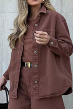 Camisa Feminino Alcance ref. CAMISA JEANS - VintedoisK