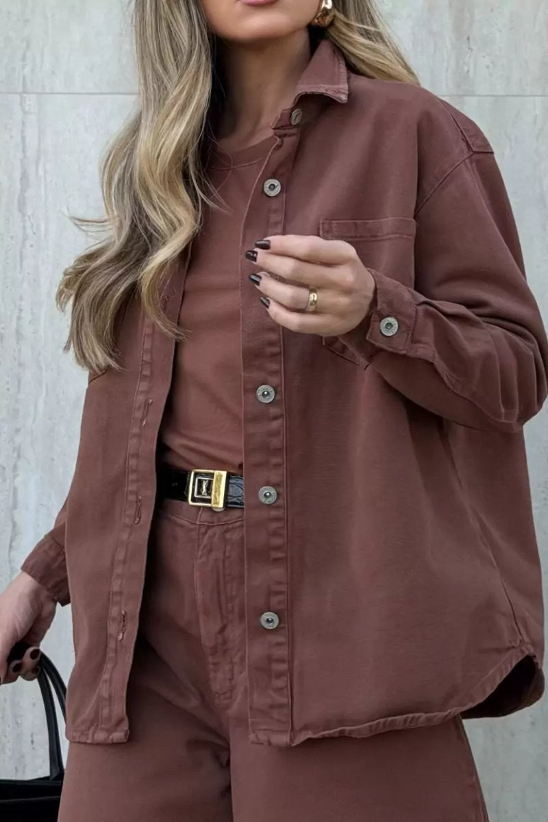 Camisa Feminino Alcance ref. CAMISA JEANS - VintedoisK
