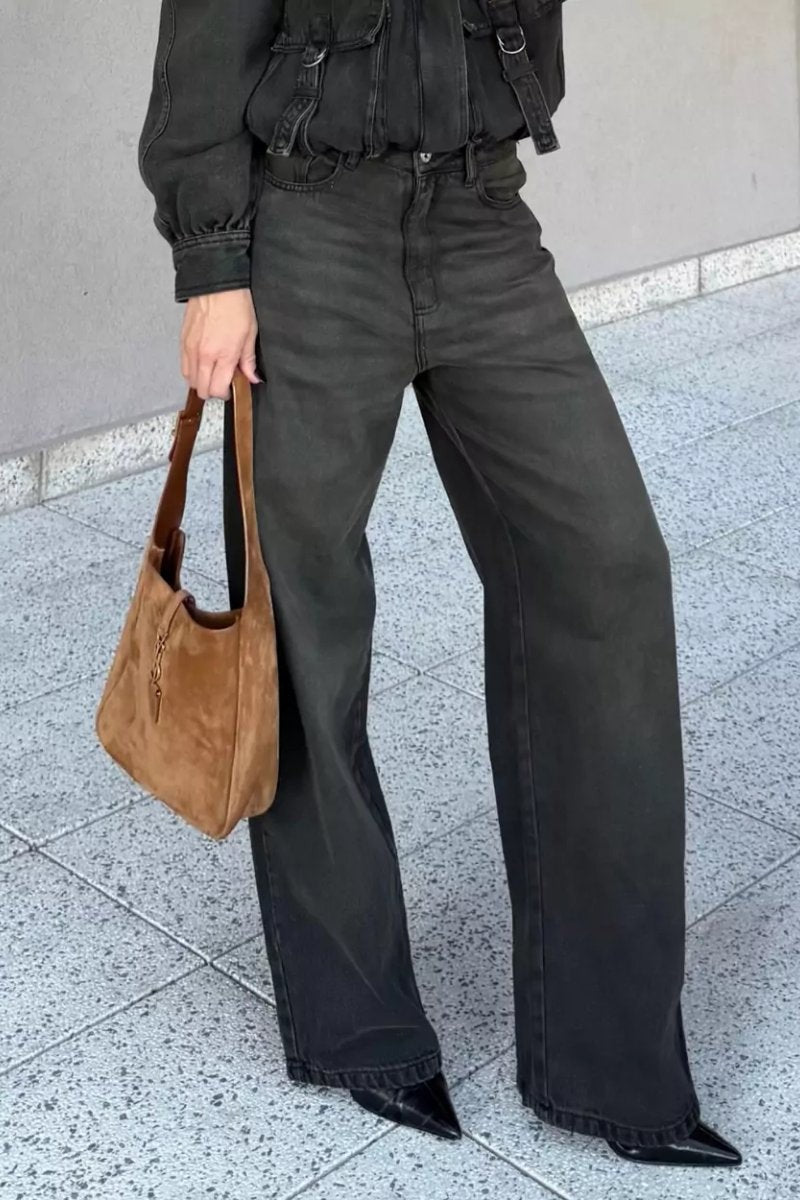 Calça Feminina Alcance ref. JEANS BAGGY - VintedoisK Imagem principal do produto