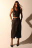 Saia Feminina ref. CONJUNTO COURO - VintedoisK