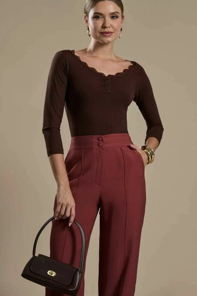 Blusa Feminina Coqueta ref. BLUSA CANELADA - VintedoisK