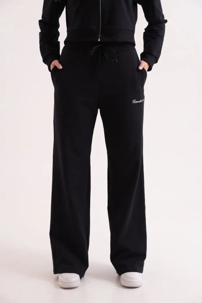 CALÇA MOLETINHO BORDADA ELASTICO CAFEM00392 REVANCHE Imagem principal do produto
