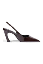 SCARPIN SLINGBACK LEXI COURO MARROM S 22119 0009 0004 SCHUTZ