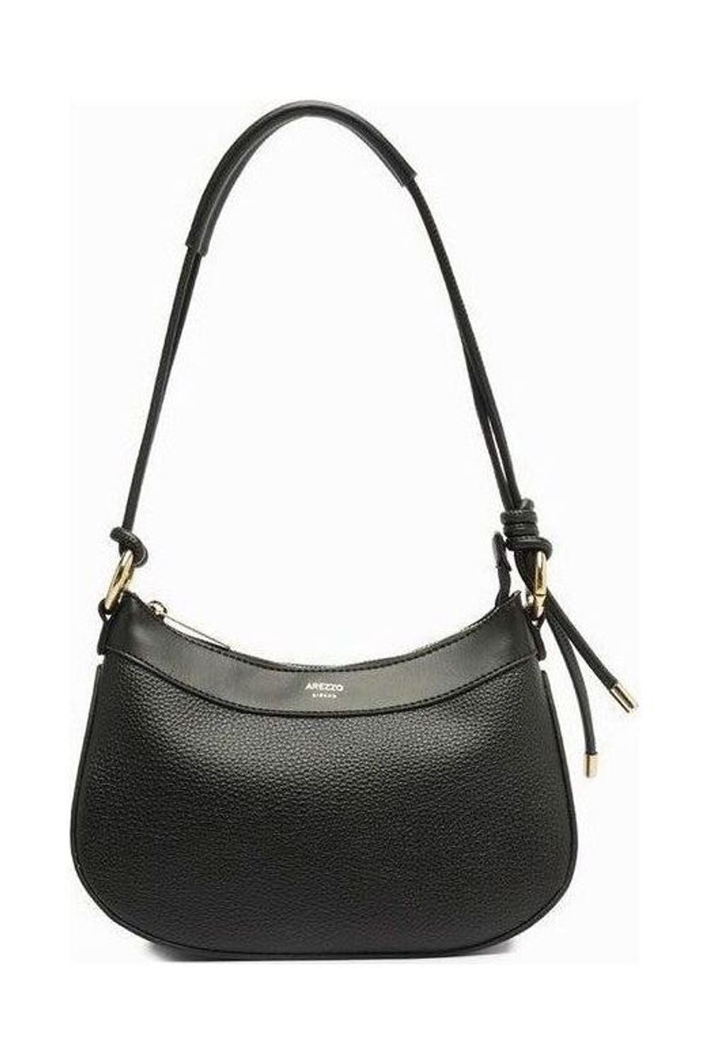 BOLSA TIRACOLO PRETA PEQUENA ENROLADOS A 5002 4064 00001 AREZZO Imagem principal do produto