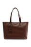 BOLSA SHOPPING GRANDE LININEAR MARROM COFFEE C 50002 0220 0009 ANACAPRI