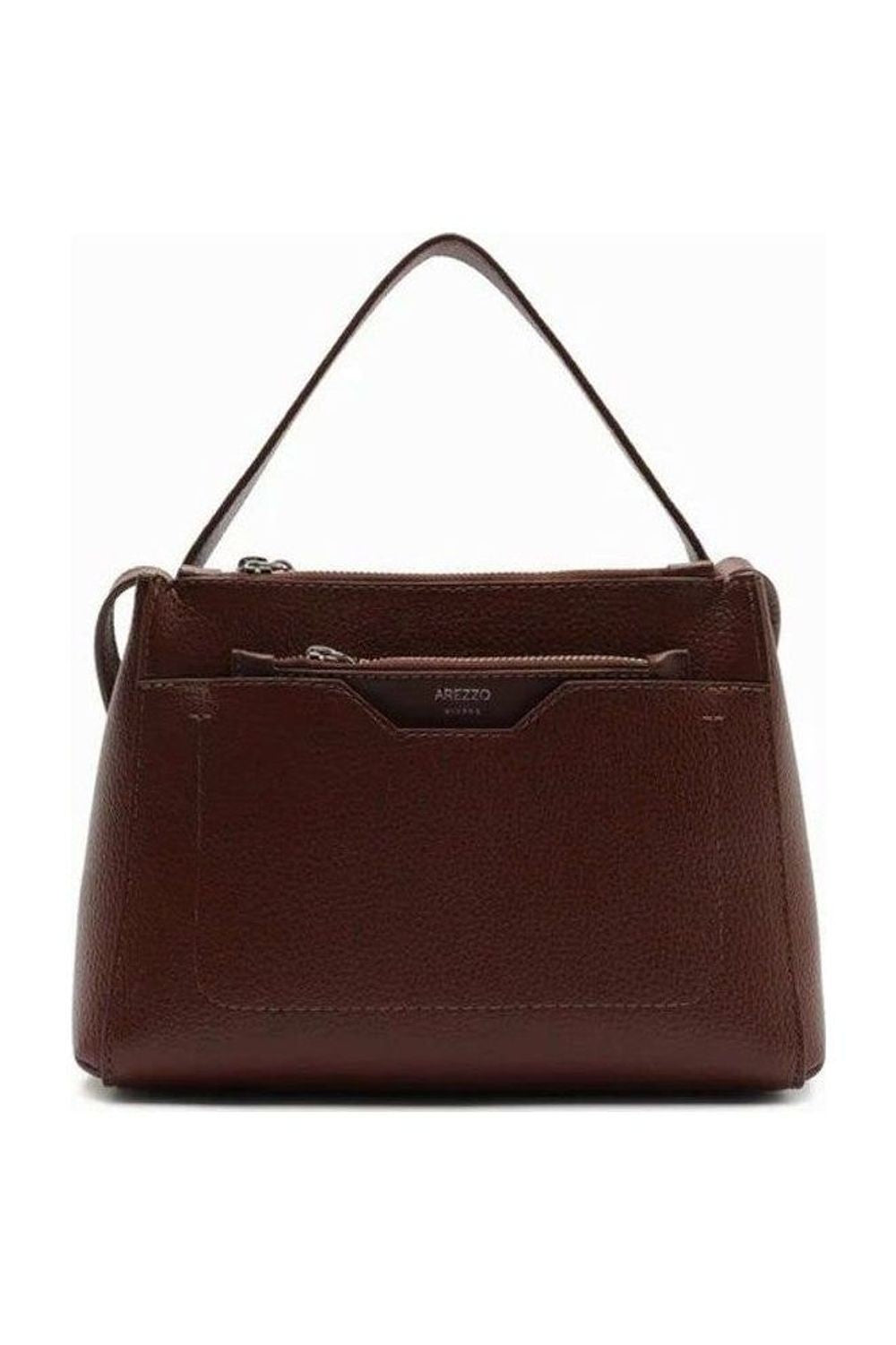 BOLSA TOTE MARROM MÉDIA METAIS A 58100 0498 0064 AREZZO Imagem principal do produto