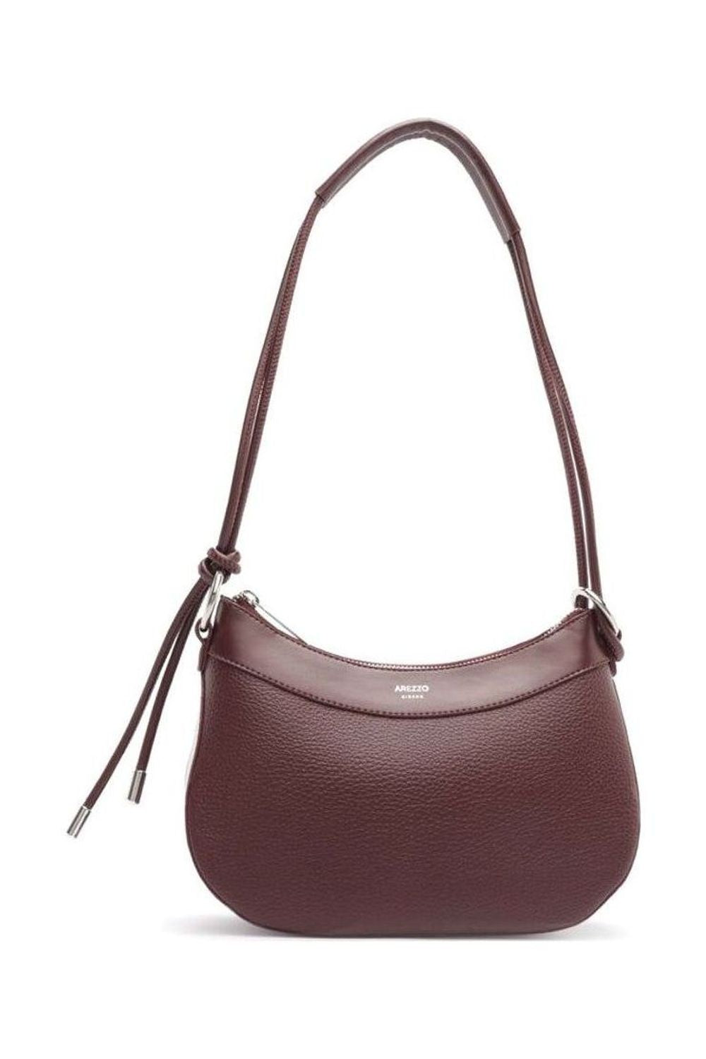 BOLSA TIRACOLO MARROM PEQUENA ENROLADOS A 50024 0640 0010 AREZZO Imagem principal do produto