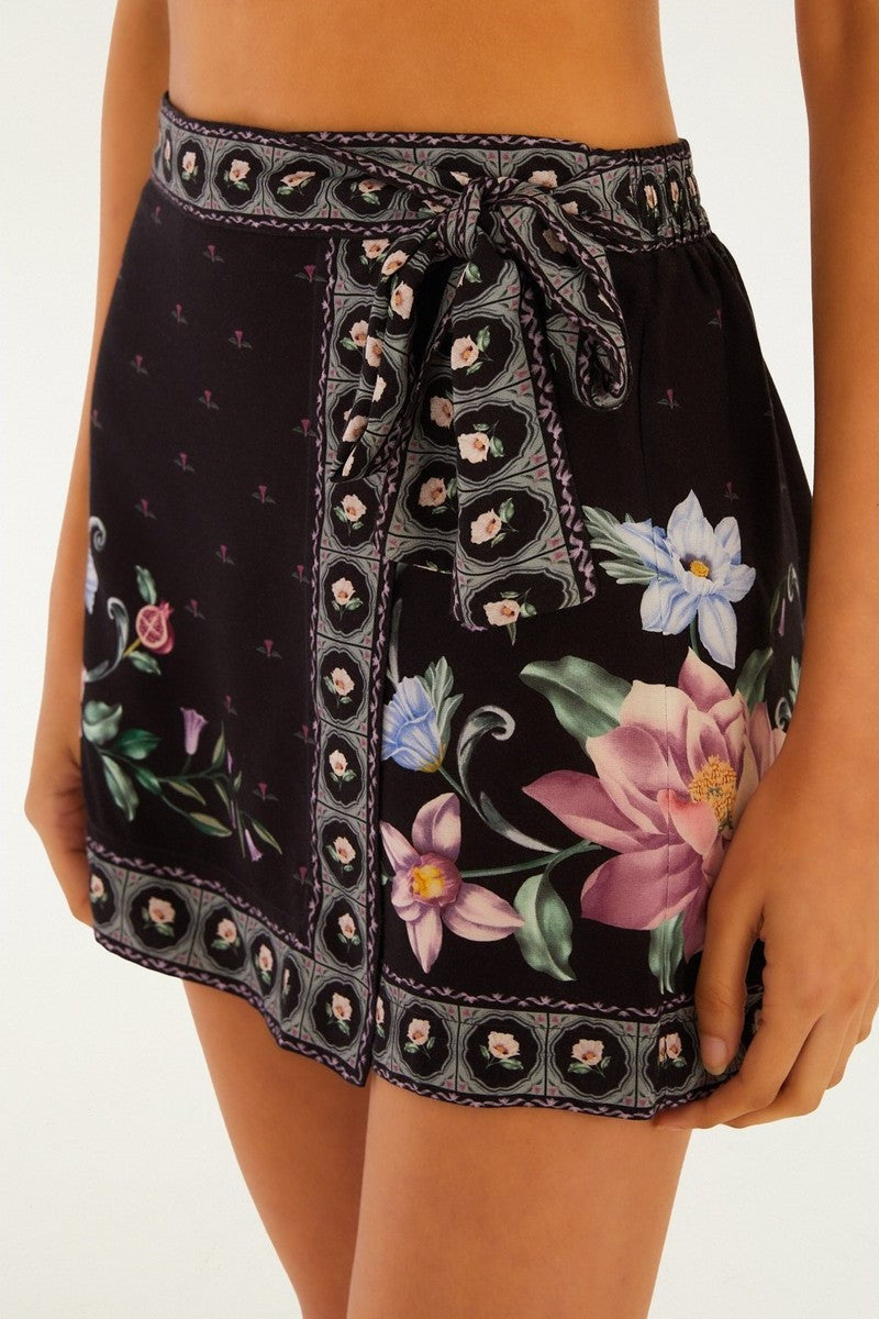 SHORTS SAIA FLOR DE OUTONO 366736 FARM RIO