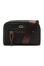 BOLSA TIRACOLO MÉDIA NYLON ALÇA FITA PRETA C 50039 0015 0003 ANACAPRI