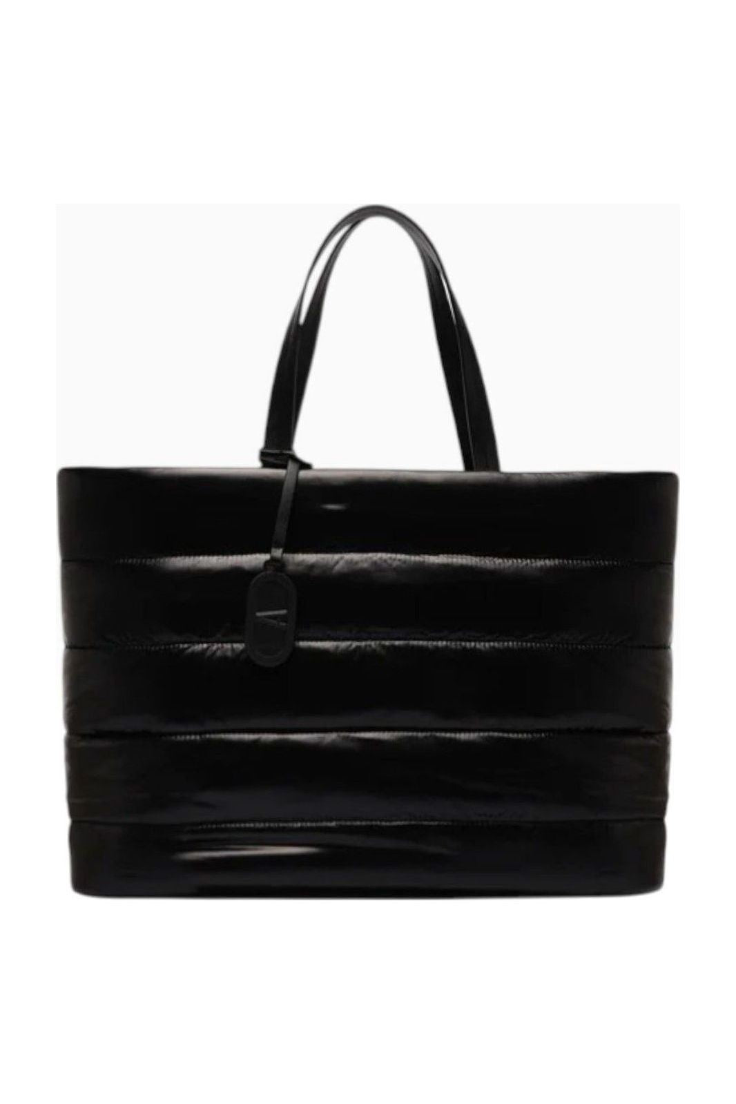 BOLSA SHOPPING GRANDE PUFFER PRETA C 50036 0038 0001 ANACAPRI Imagem principal do produto