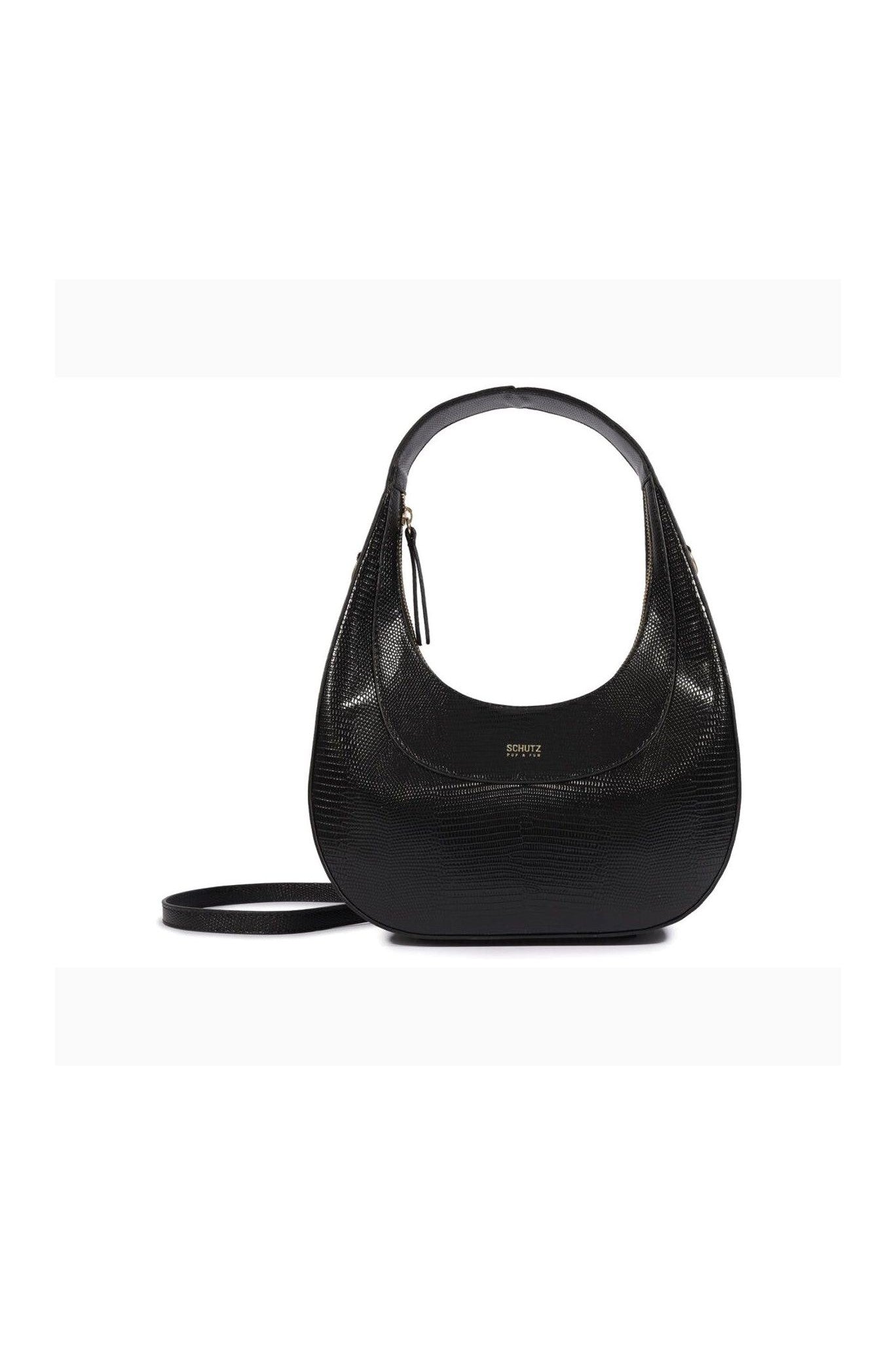 BOLSA MEIA LUA PRETA S 50015 1581 0005 SCHUTZ Imagem principal do produto
