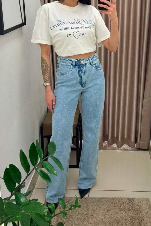 Calça Feminina Lerrux ref. CALCA JEANS - VintedoisK Imagem principal do produto