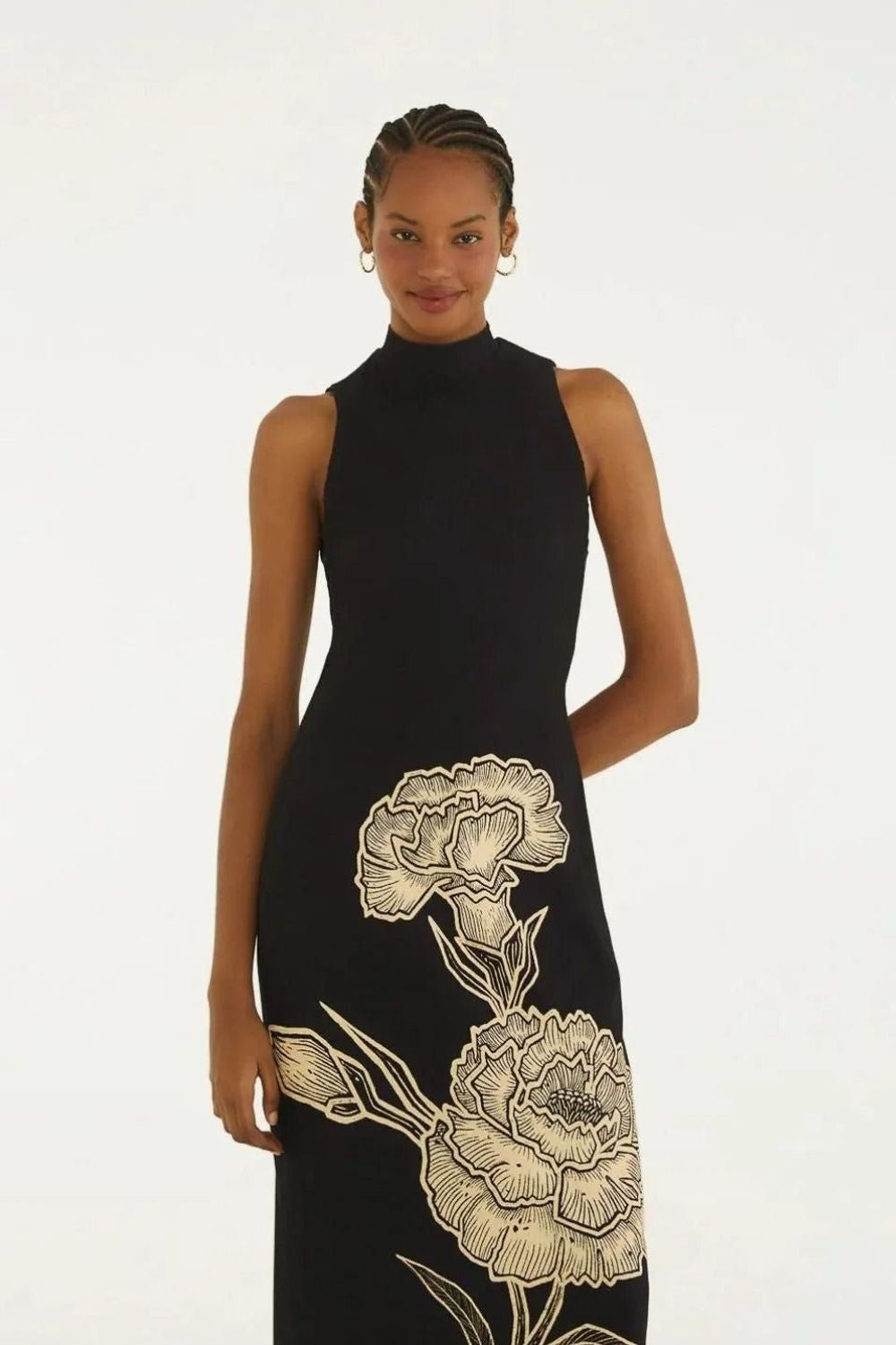 Vestido Feminino Farm rio ref. VESTIDO MIDI - VintedoisK Imagem principal do produto