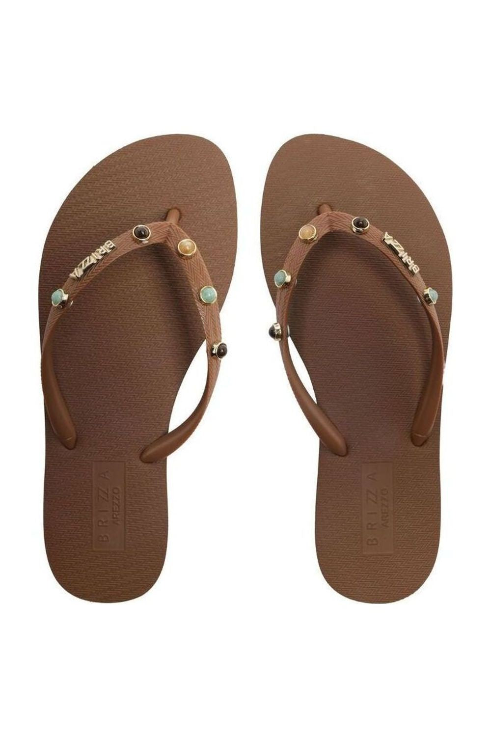 Chinelo Feminino Brizza ref. CHINELO MARROM - VintedoisK
