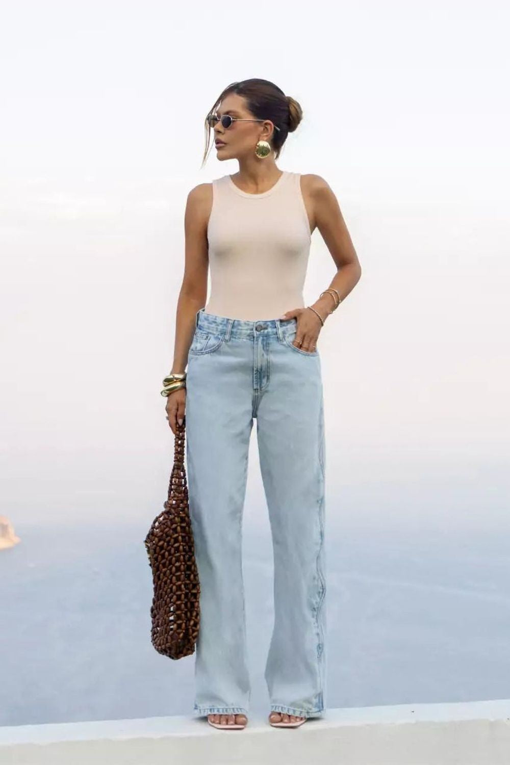 Calça Feminina Alcance ref. CALCA JEANS - VintedoisK