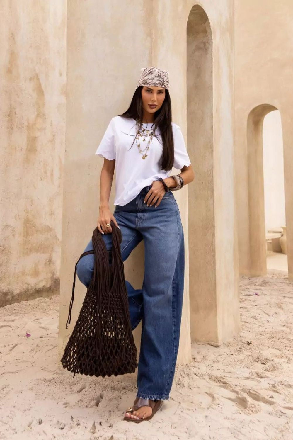Calça Feminina Alcance ref. CALCA JEANS - VintedoisK Imagem principal do produto