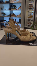 SANDÁLIA CRUZADA SALTO BICO FINO NUDE S 20884 0057 0004 SCHUTZ
